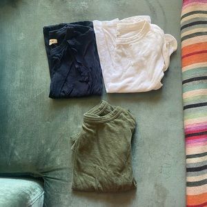 3 Madewell perfect vintage tees small